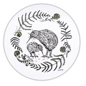 Kiwi Placemat, 28 cm box of 6